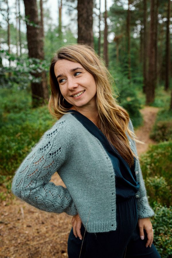 Silver Leaf (Cardigan)