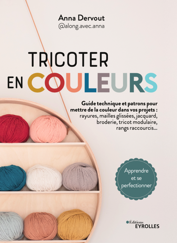 Tricoter en couleurs - livre dédicacé