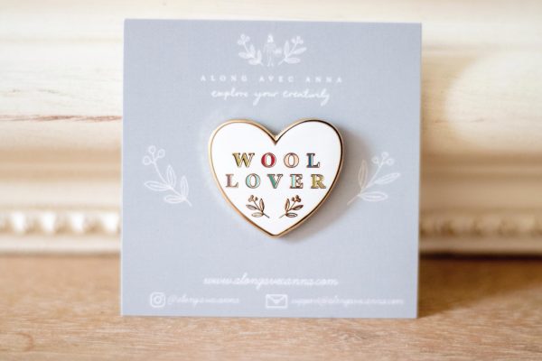 "Wool Lover" Enamel pin