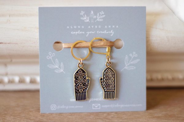 Stitch markers "Haytor mittens"