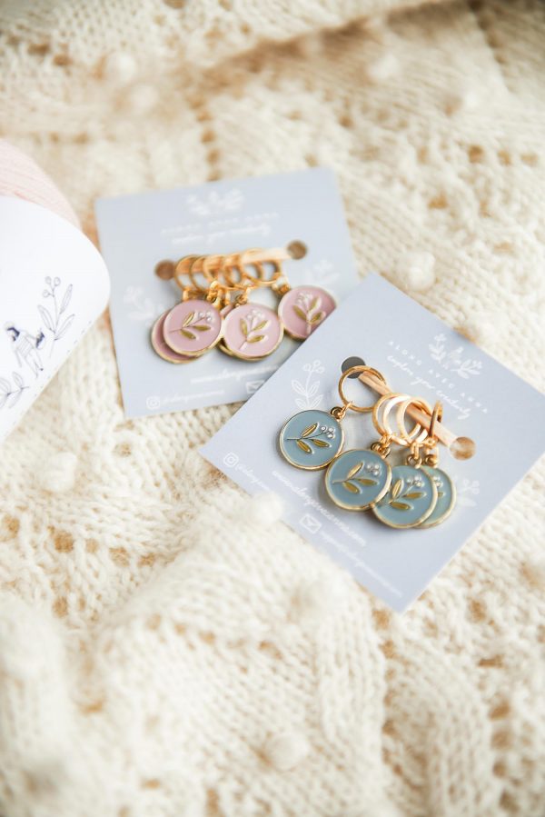 Stitch markers Along avec Anna (pink) - Image 2