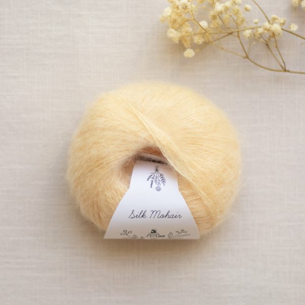 SILK MOHAIR - Vanille