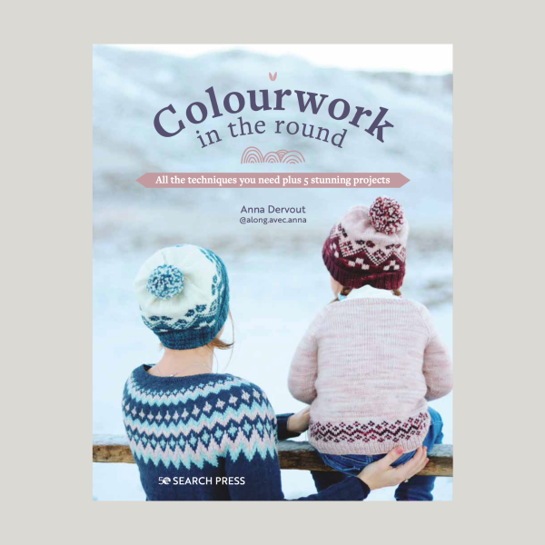 Colourwork in the round - signed copy