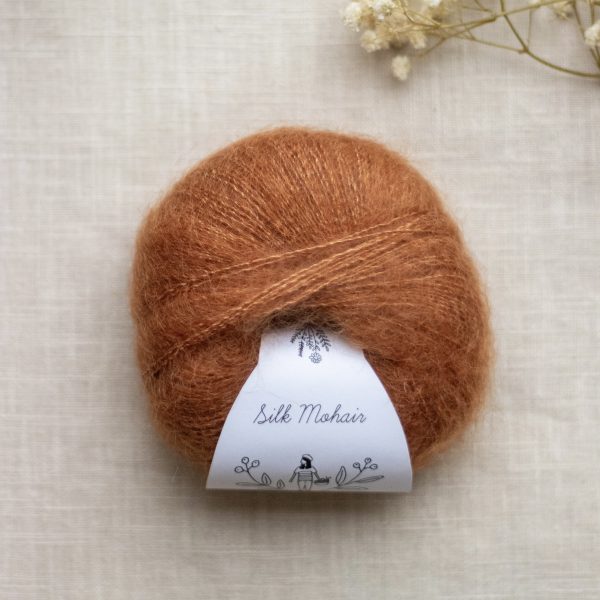 SILK MOHAIR - Châtaigne