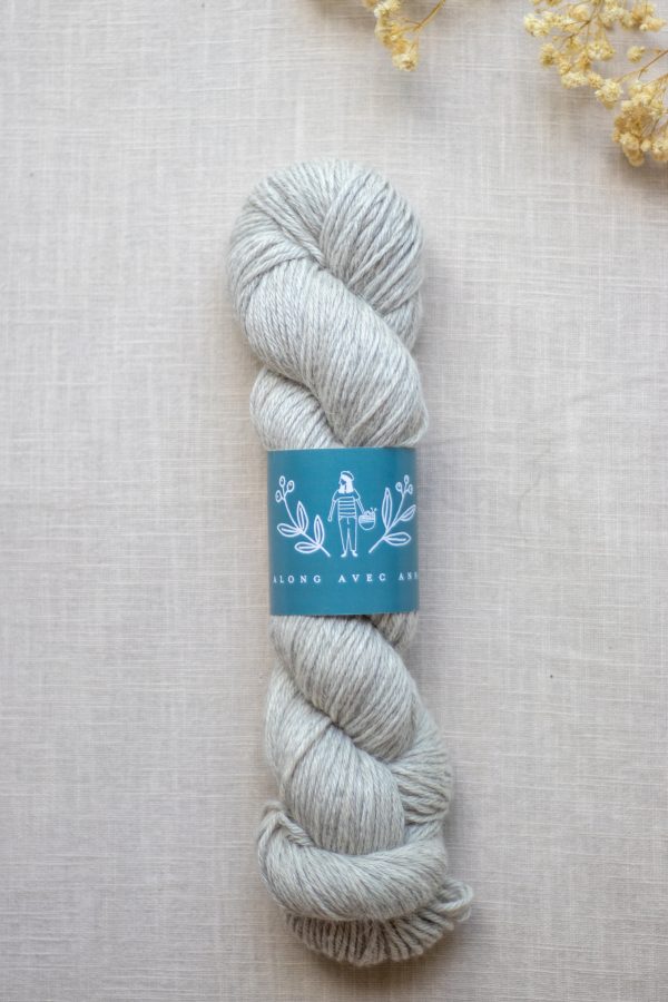 Alpaga/Soie/Cachemire (DK) - Gris